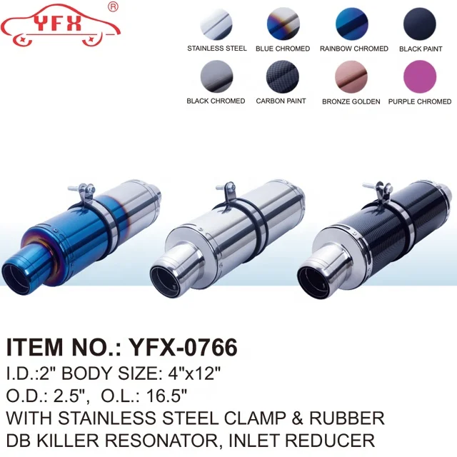 YFX Hot Sell 51mm Universal SC motorcycle exhaust Muffler-YFX-0766