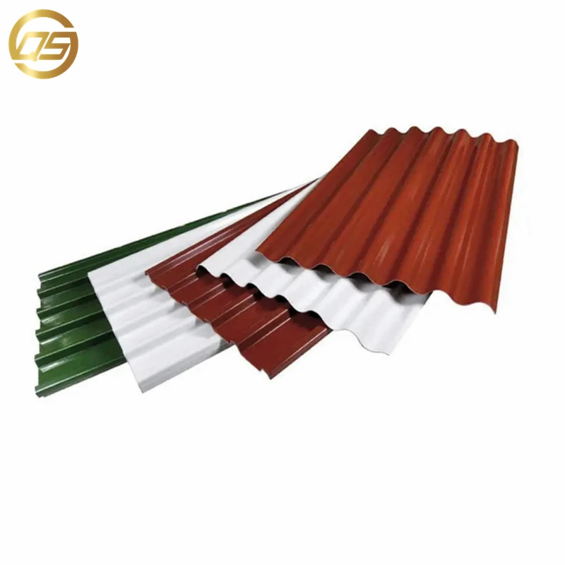 Factory Price Prepainted Color Coated Galvanized Corrugated Roofing Sheet Steel Price Price Types of Iron Sheets