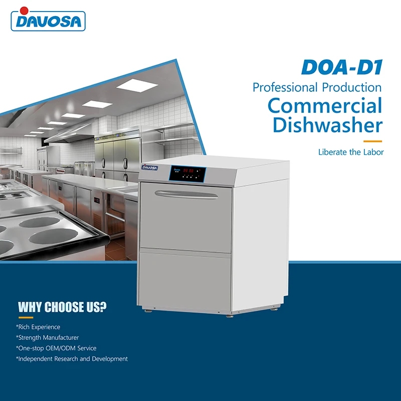 Commercial Cupwasher Industrial Glass Washer Undercounter Dishwasher for restaurant