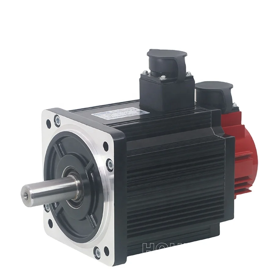 Серия HOULE 130N 220 в 1 ~ 2 кВт 1000 ~ 2500 об/мин Серводвигатель и драйвер комплект для фрезерного станка с ЧПУ серводвигатель переменного тока