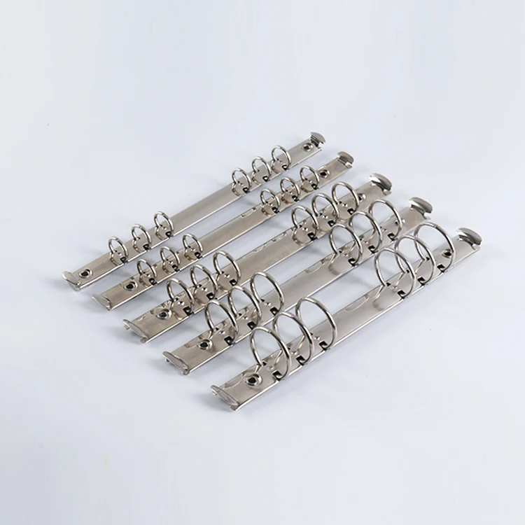 plating iron 6 ring binder a5 wholesale a5 ring binder stainless steel binder clips folder of different color
