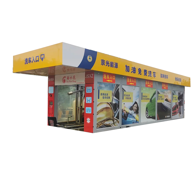 Fully automatic tunnel car wash machine and tunnel car washer type with lower prices