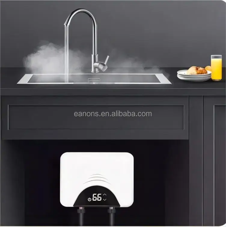 Hot Water Storage 15l/20l 220V Square Instant Electric Geyser Rv Water Heaters for Kitchen\Bathroom Shower with Tank