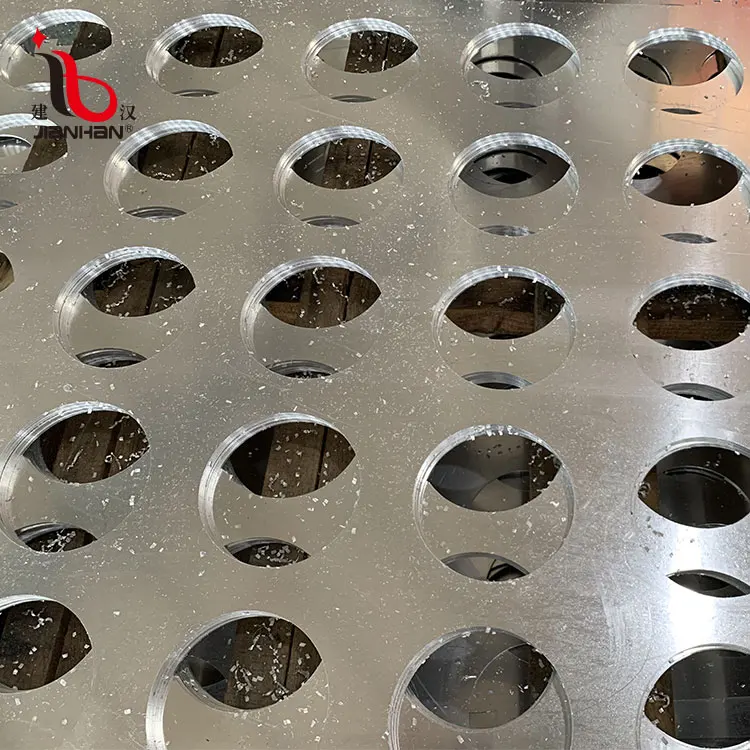 
exterior fireproof wall decoration ventilated sheet panel aluminium perforated metal facades cladding panel 