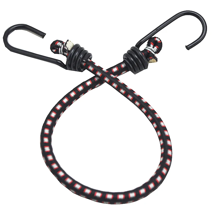 Best seller Rubber elastic bungee cords 8mm diameter Hot sales manufacturer safety motorbungee cord