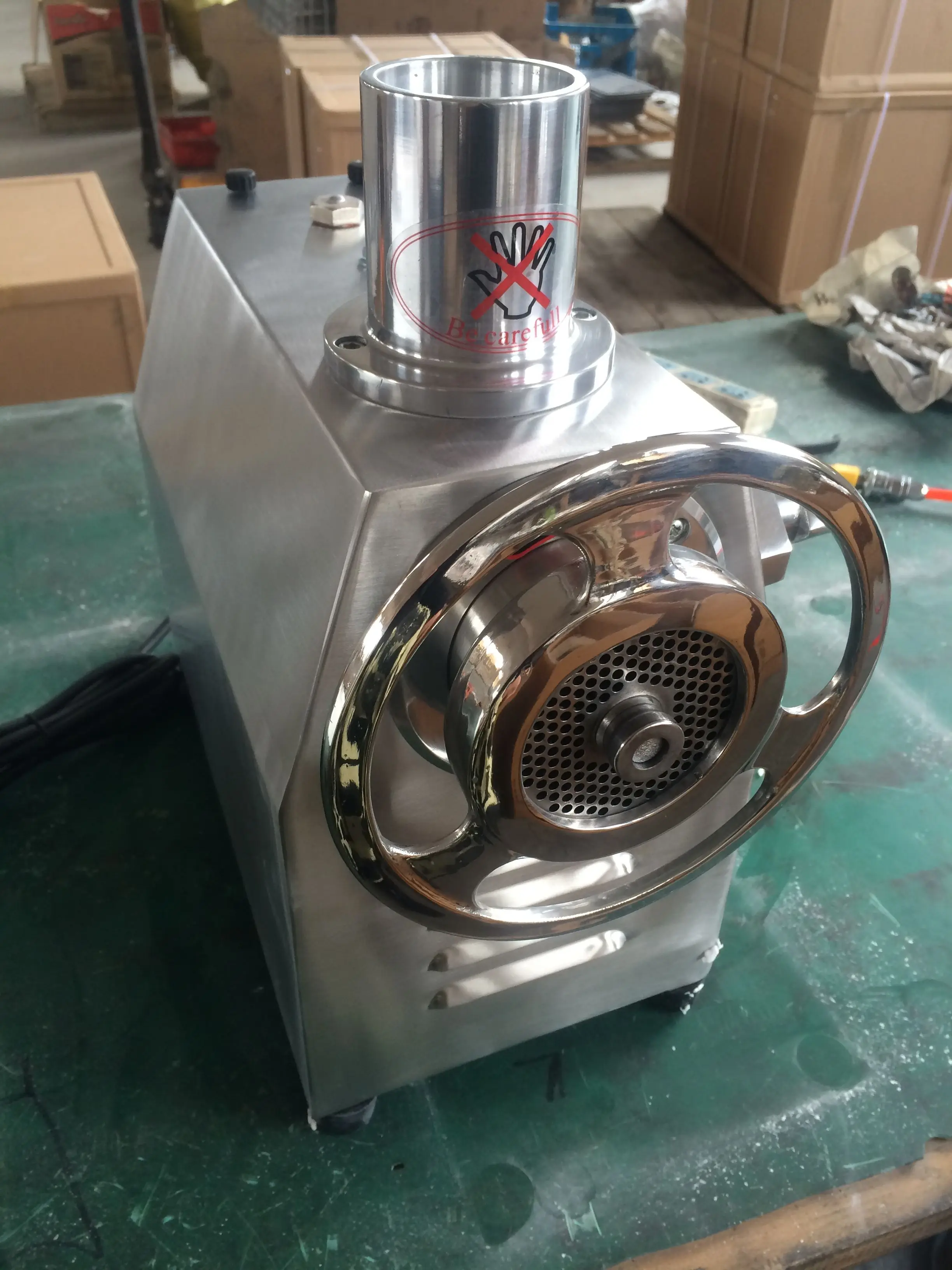 GRT-MC22 Gear Driving Stainless Steel Copper Motor Type 22 Meat Grinder Meat Mincer