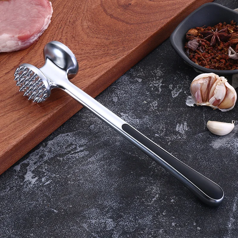 Zinc Alloy Meat Hammer Pork Steak Hammer Creative Kitchen Tools Meat Hammer