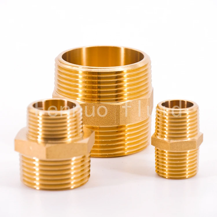 Brass quick connect hydraulic tube and pipe threaded connector hose fittings manufacturer suppliers in Donguan