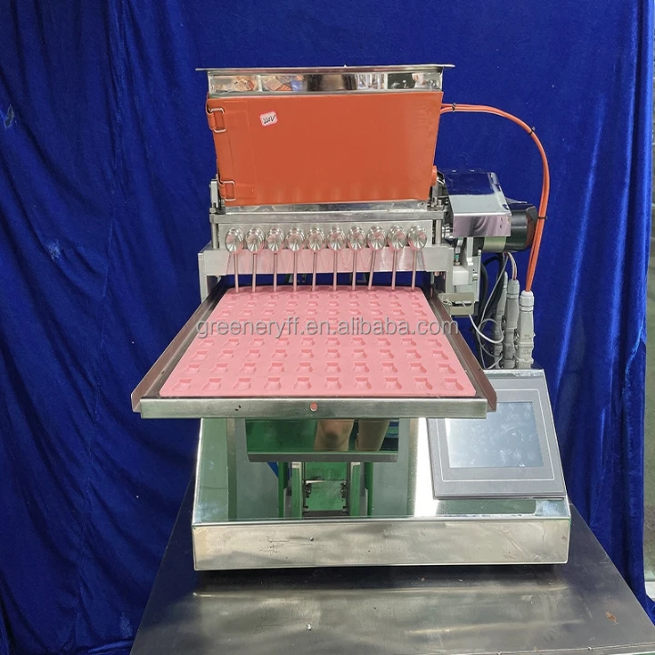 Fully Automatic Manual Hard Gummy Jelly Soft Round Coconut Chocolate Candy Making Machine Small Jelly