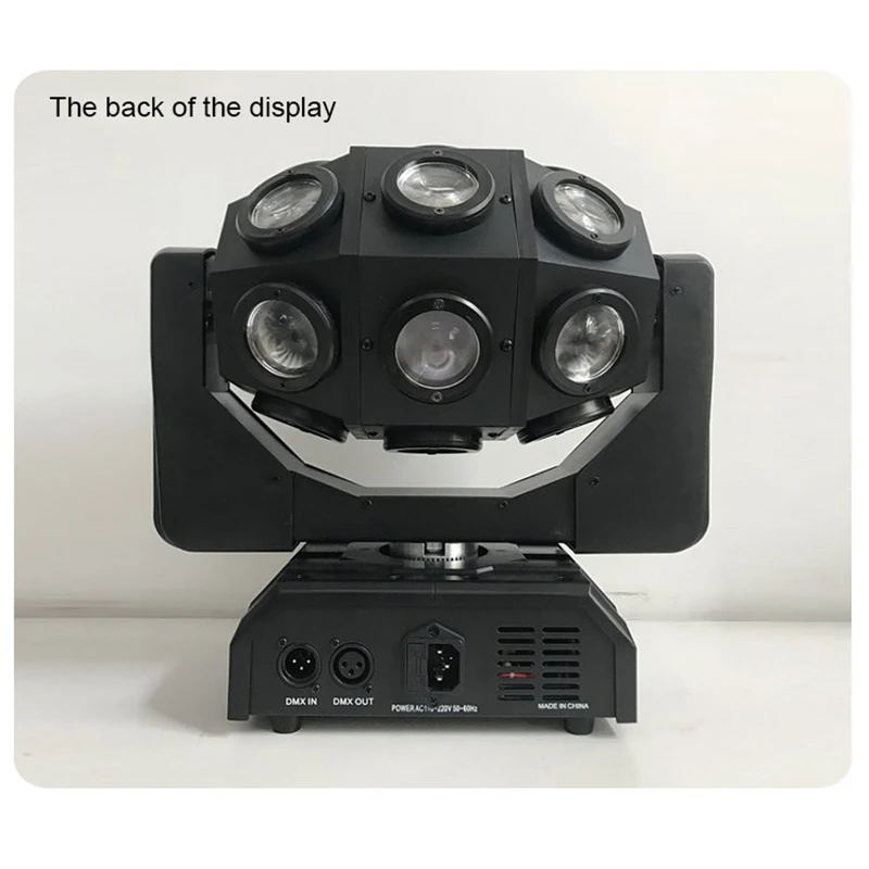 Maaadro DMX512 120 Вт LED18 * 15 4 в 1 бесступенчатый вращающийся лучевой