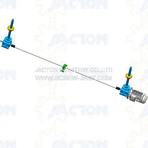 3D CAD Models of Screw Jacks Lifting Systems STP or STEP File Format Design Lifting Jack Platform
