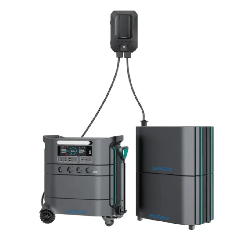 portable battery power station waterproof portable energy storage outdoor power supply solar battery