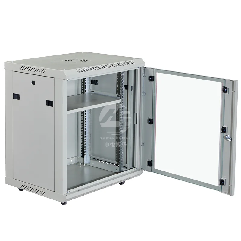 4u 6u 9u 12u 15u 18u 42u outdoor chassis stainless steel mount network cabinet server rack manufacturer