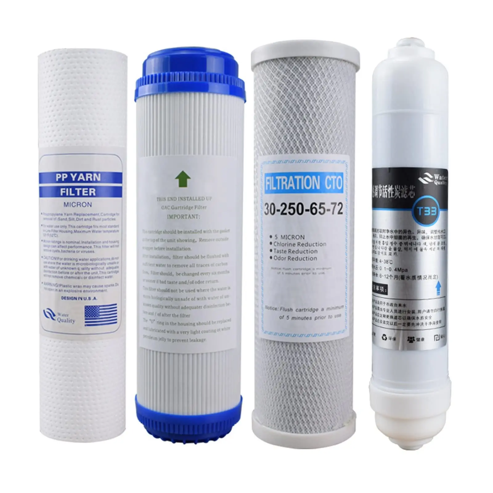Pp Filter Element For Water Purifier Machine Water Purifier Pp Cotton Filter 5 Micron 10 Inch Sediment Filter Cartridge