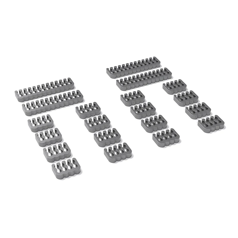 Удлинитель для кабеля высокого качества набор из 24 шт. (24-pin 4 8-pin12 6-pin8) питания серого