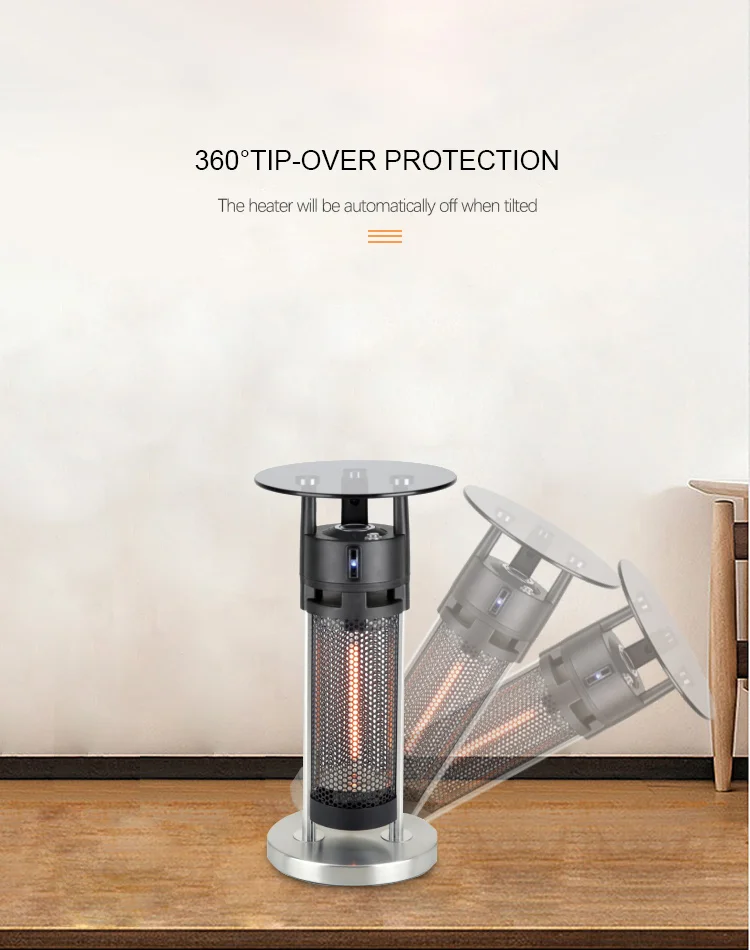 High Quality Wholesale Custom Cheap Table Top Led Lighting Electric Patio Heater