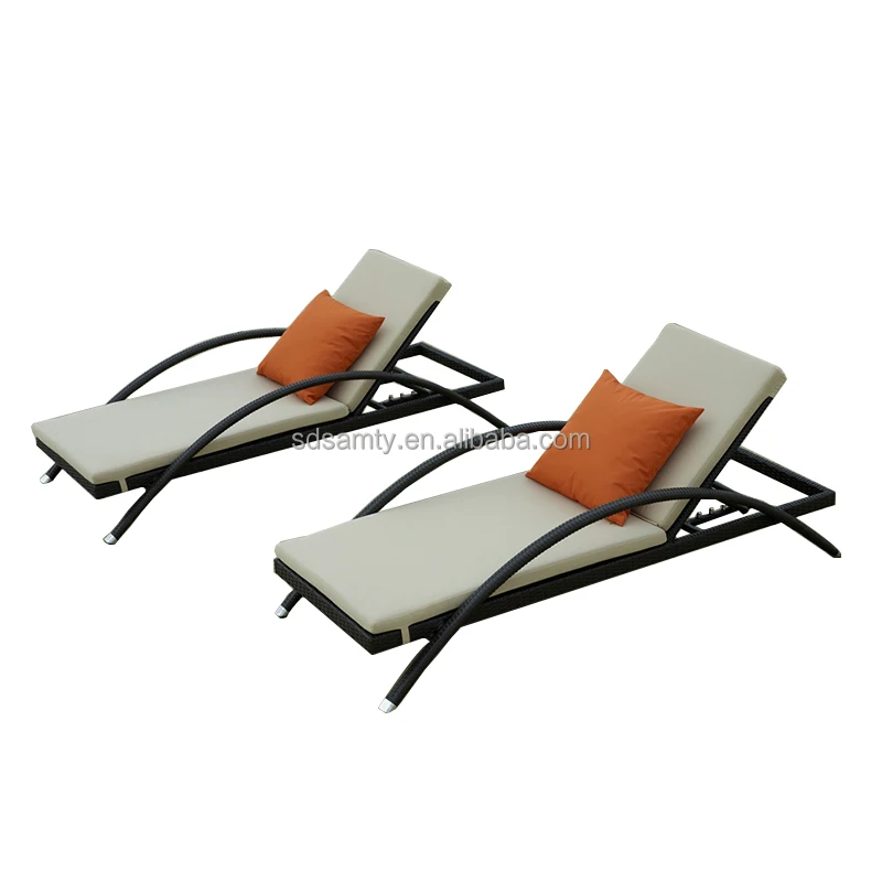 
China Factory Seller plastic beach sun lounger with best quality 