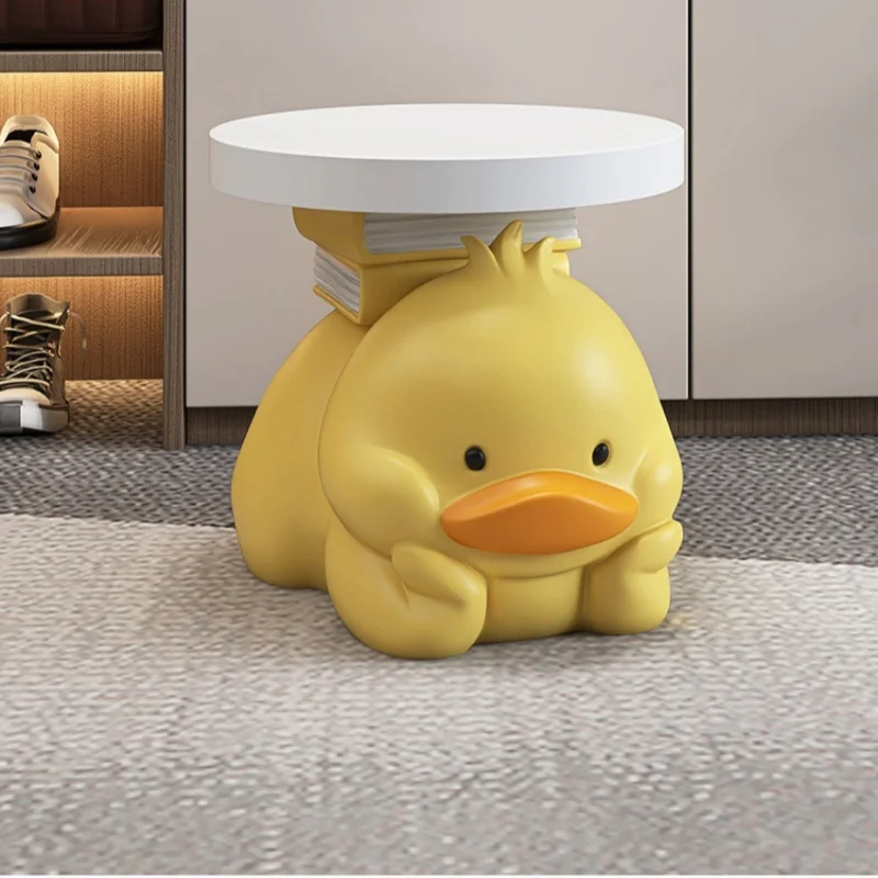 High Quality Tide Play Duck Landing Ornaments Home Diy Decorative Living Room Tv Cabinet Sofa Side A Few Bedroom Bedside Table