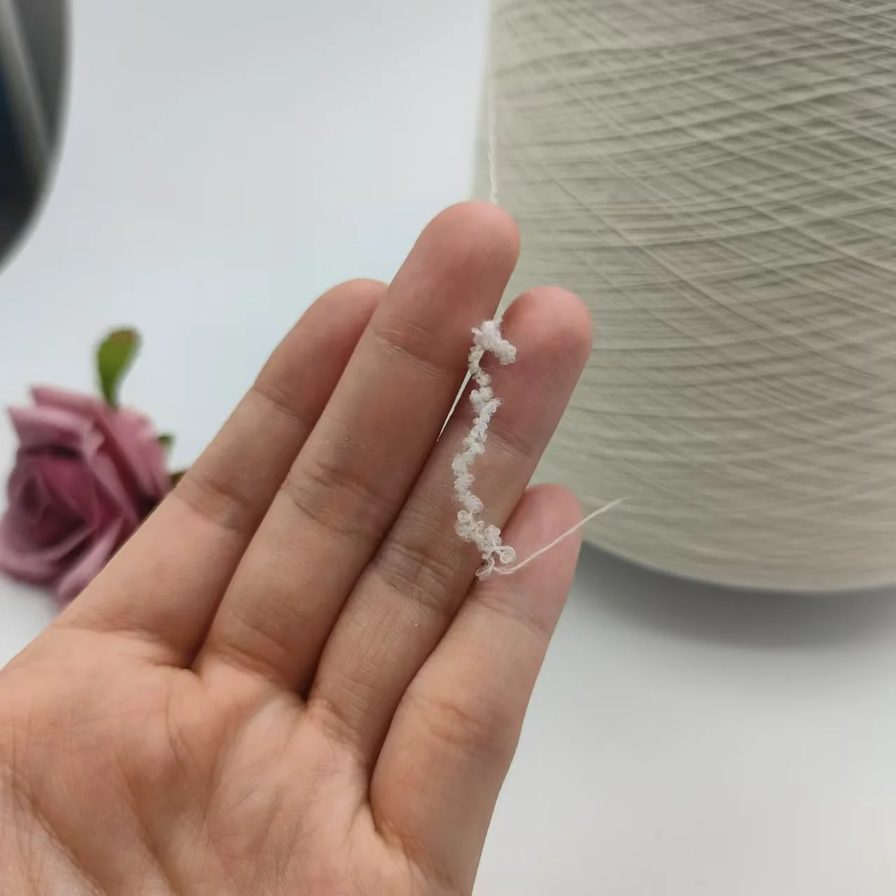 Strong Elongation Recovery Ability  knitting 30S Polyester spandex core yarn