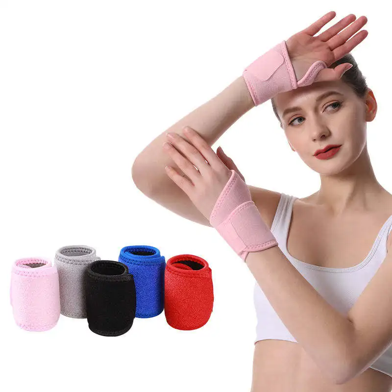 Wear-Resistant Durable Materials Gym Wrist Wraps Profession Athletic Wrist Wraps Injury Prevention Fitness Training Wrist Strap
