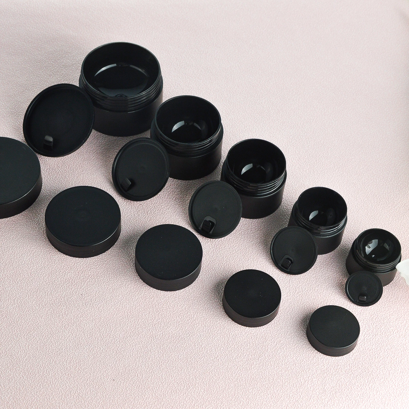 5g 15g 20g 30g 50g Empty Round Plastic Cosmetic Cream Jar Empty Packaging Container Skincare Face Cream Jars