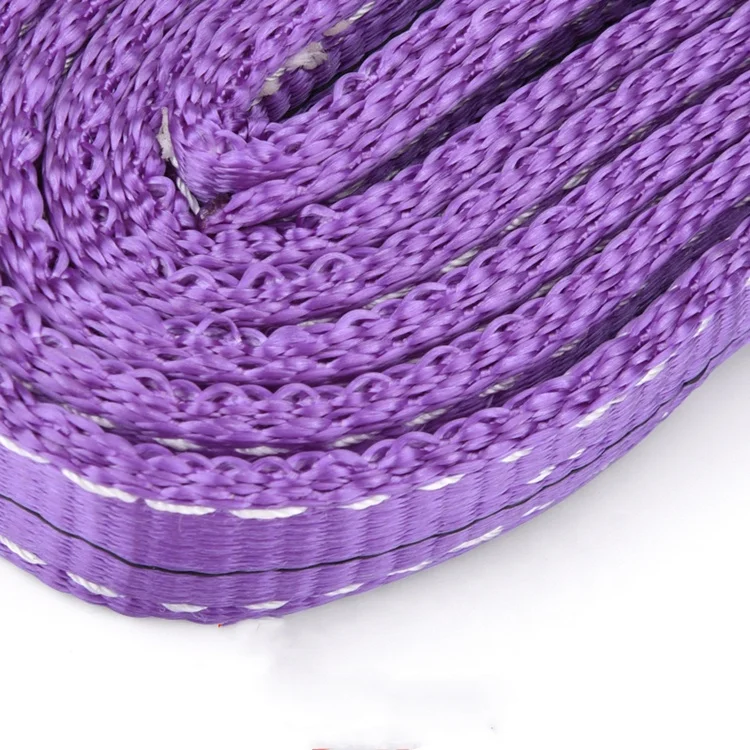 Polyester 1Ton Eye and eye lifting belt webbing sling