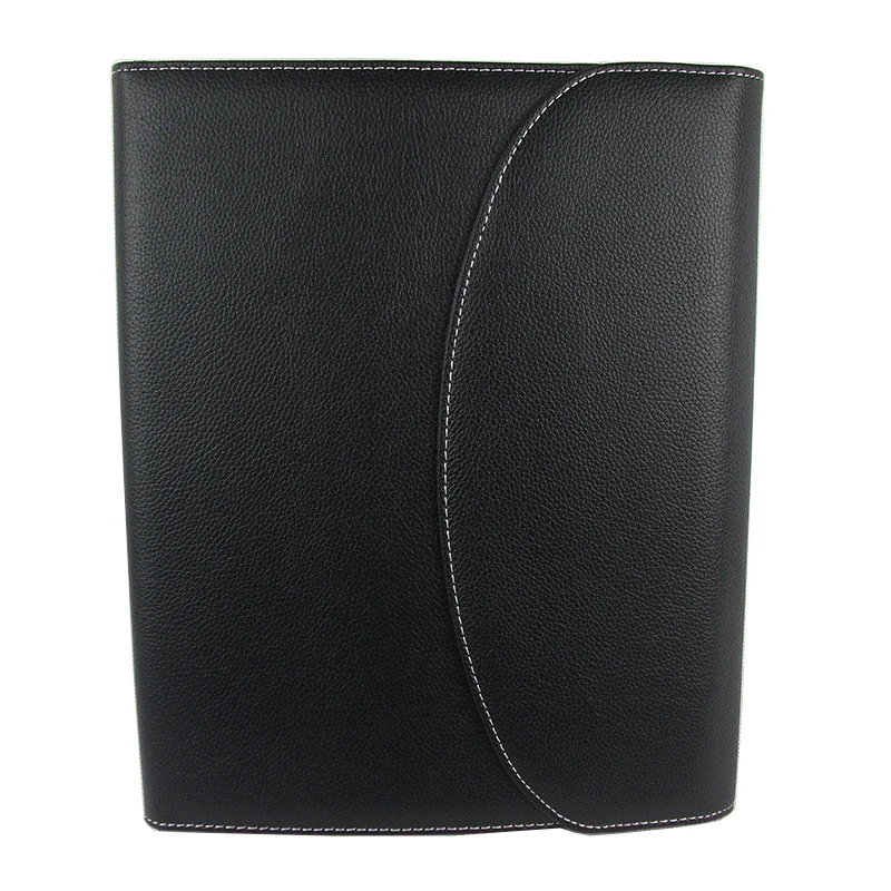 Tri-fold personal organizer High end Multifunction Leather Folder Manager Padfolio Document Organizer