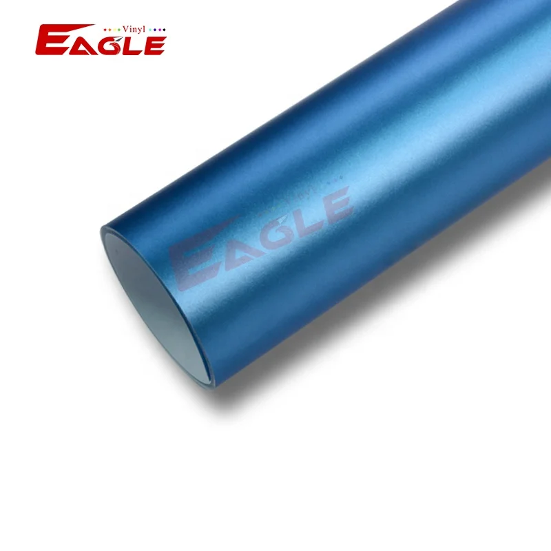 Free Shipping Eagle Bubble Free 1.52M*18M 14 Colors Matte Metallic Chrome Car Vinyl Wrap