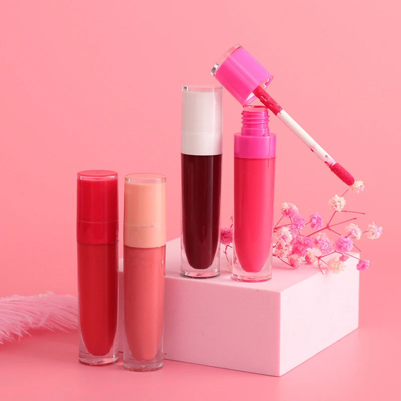 Private Label Nude Matte Vegan Liquid Lipstick Bulk Waterproof  Wholesale lip gloss