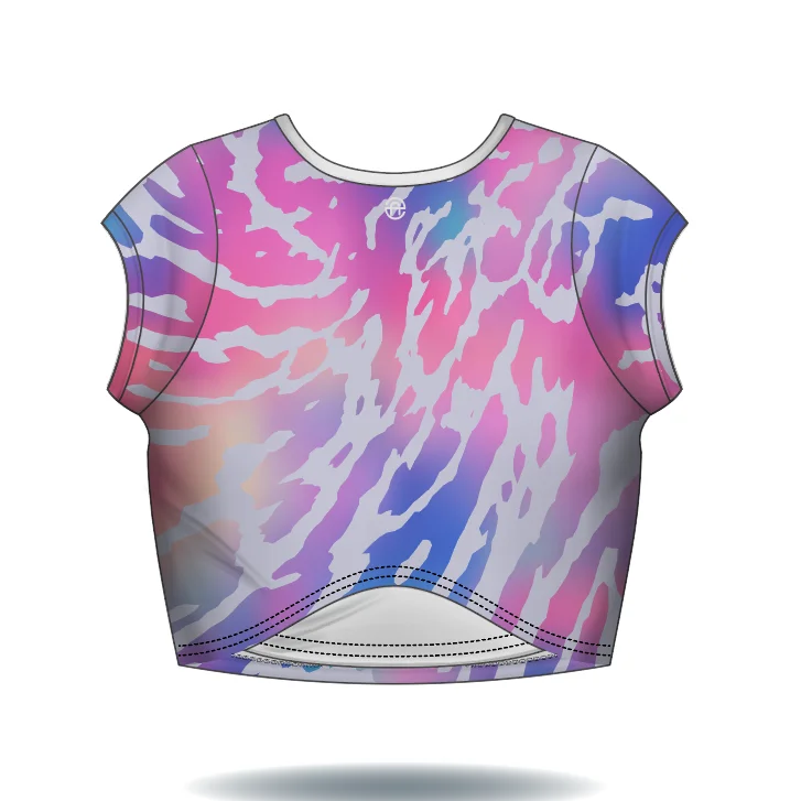 custom logo Anti-UV t shirt Eco Friendly t shirt short sleeve womens ladies girls t shirt crop top