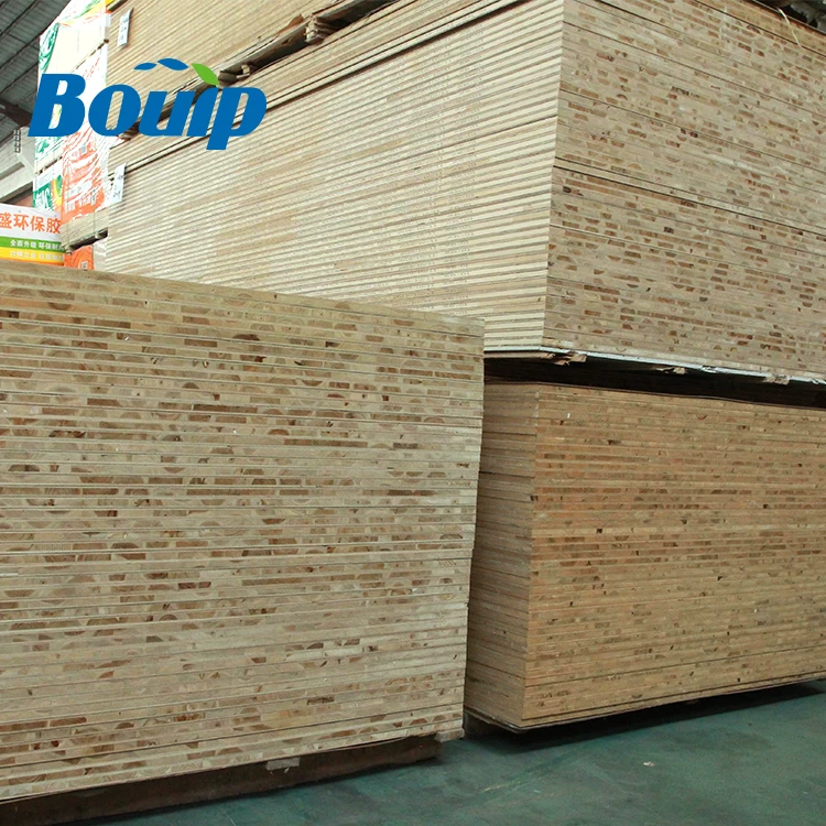 
High Quality Melamine Faced Block Board Manufacturing Process 