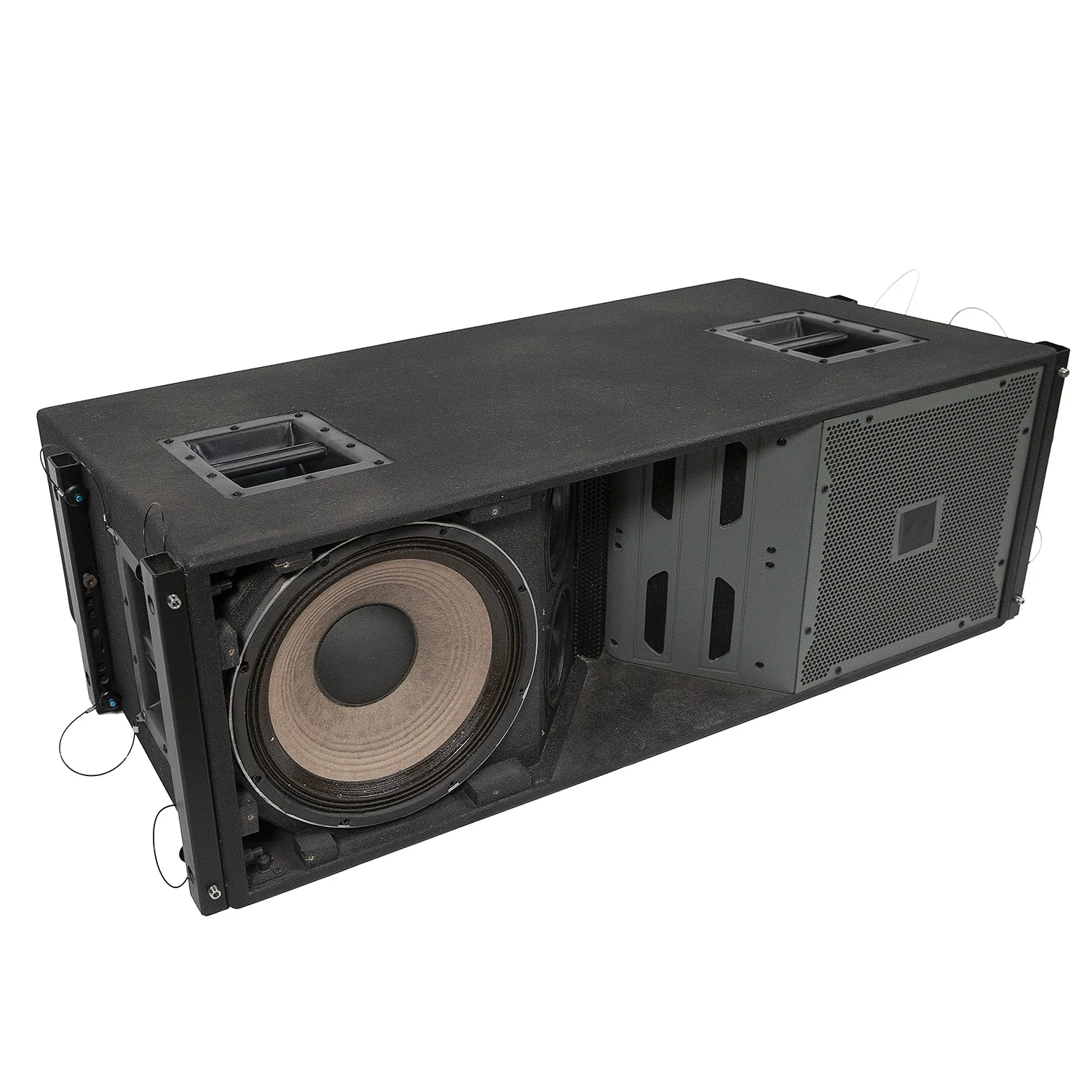 Aoyue v488 church speaker system 3 way line array double 12inch out speaker