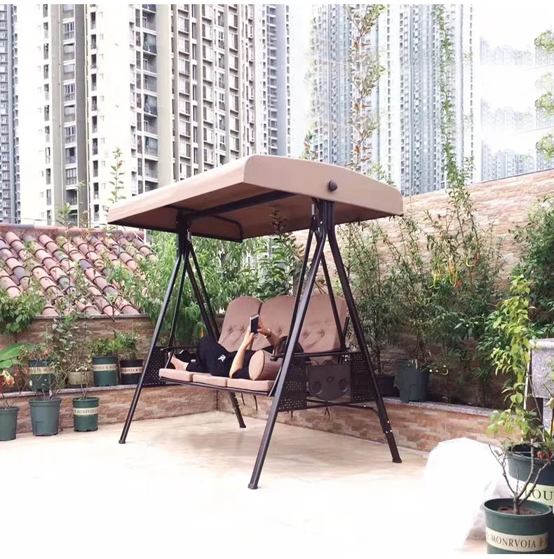 outdoor indoor hanging egg shape garden swing chair