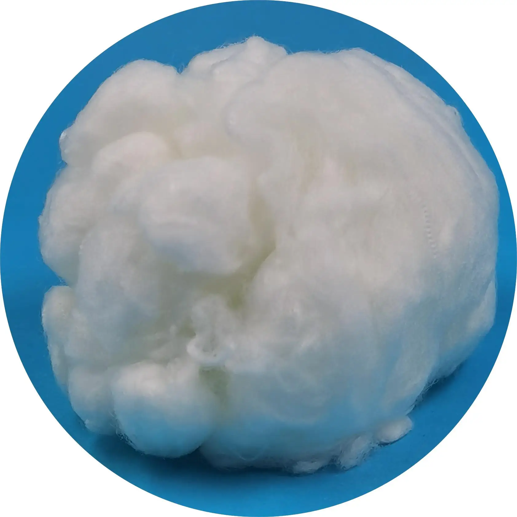 PCM Phase Change PE/PP Based Bico Staple Fiber for Spinning