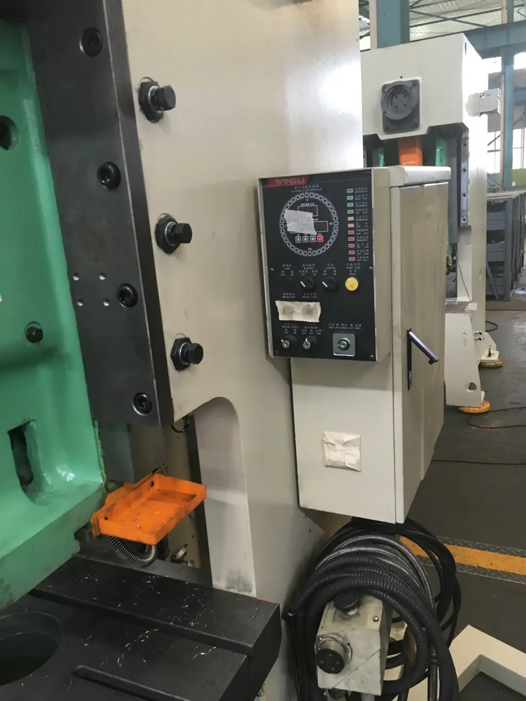 Punch press CNC single crank power press 80T