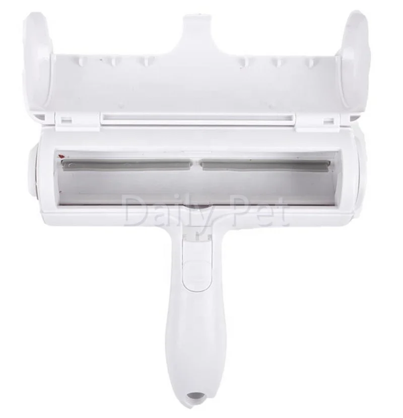 Factory Wholesale Pet Hair Remover Roller Self-cleaning Lint One Hand Operate Dog Cat Fur Roller Sofa Clothes Cleaning Brush