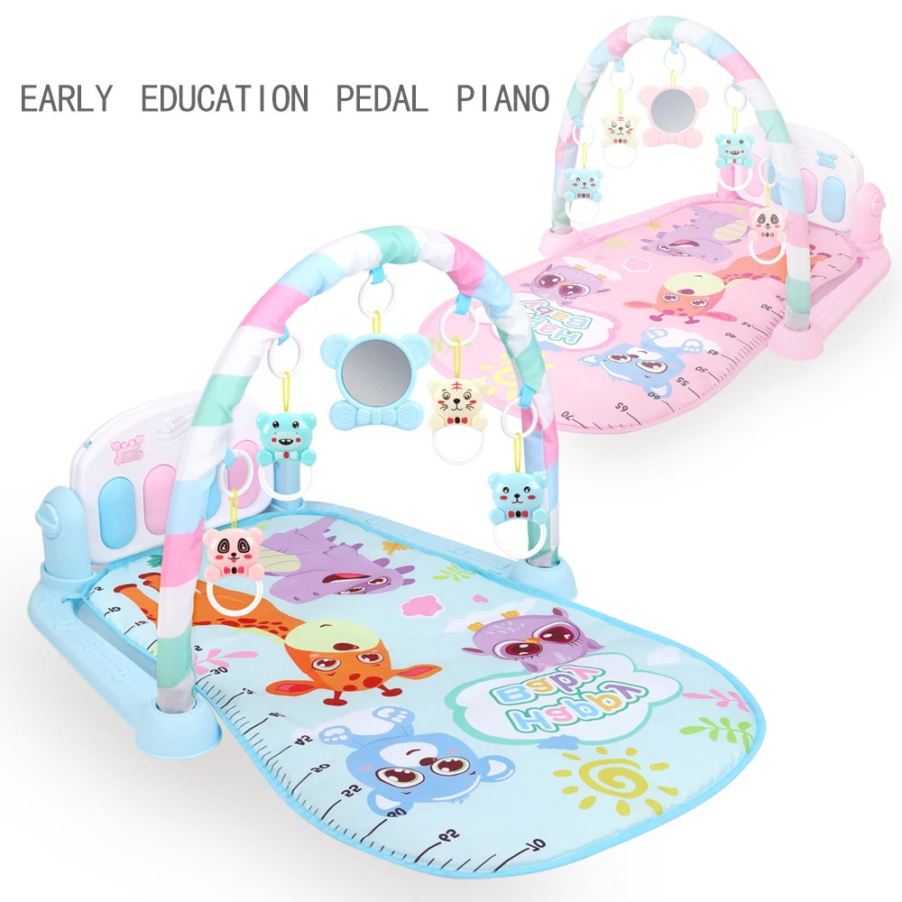 High Quality Soft Baby Activity Play Gym Mat Foldable Baby Crawling Play Mat Piano
