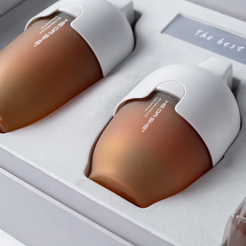 HEORSHE silicone baby bottle baby feeding bottle set with nipple baby bottle gift set for newborn