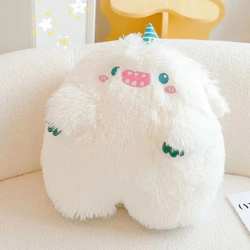 Promotion Stuffed Toys Little Monster Fluffy Toy Animal Children Girl Gift Cute Doll Sleeping Pillow