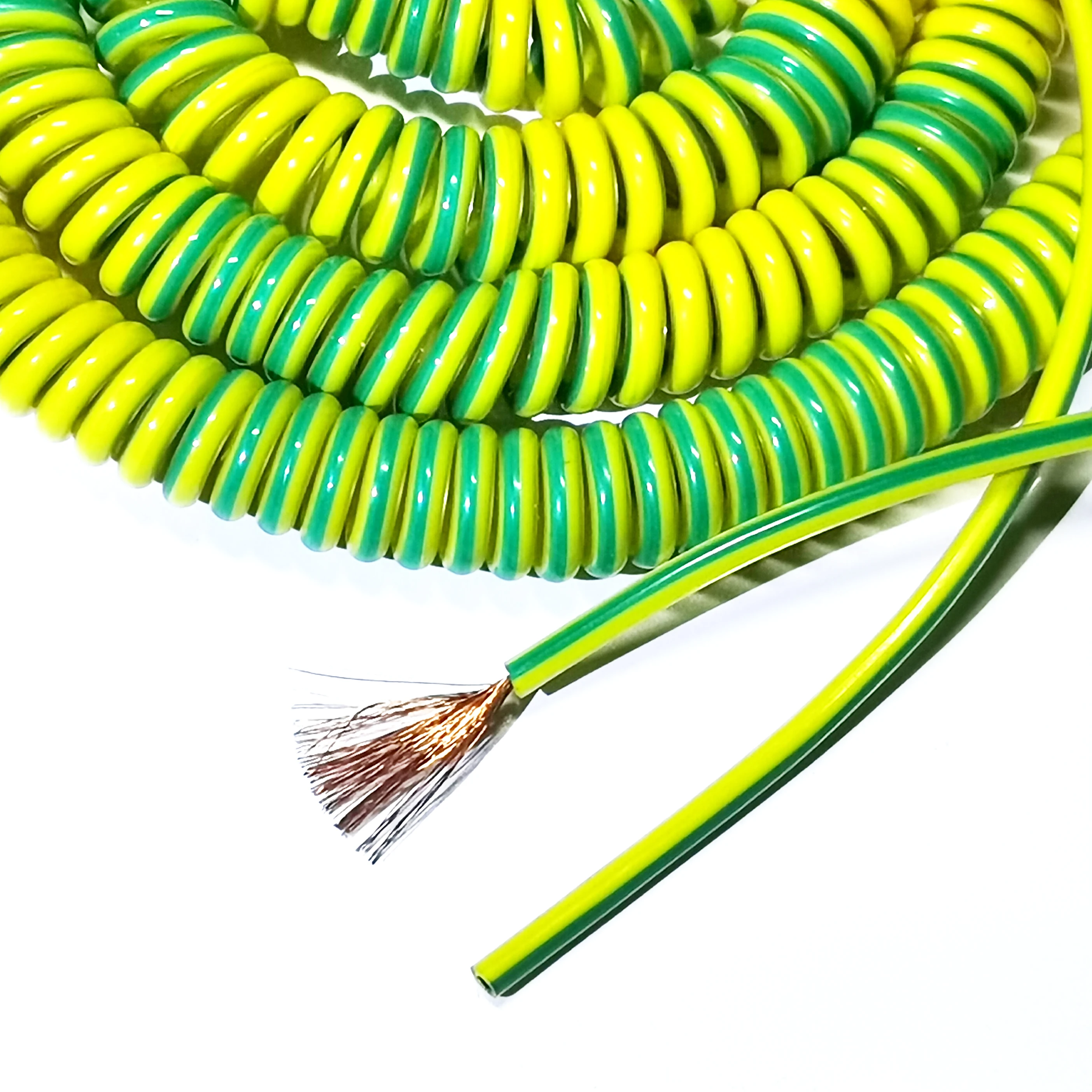 New type 1 core*2.5mm2 distribution control box earth switch box ground coiled cable