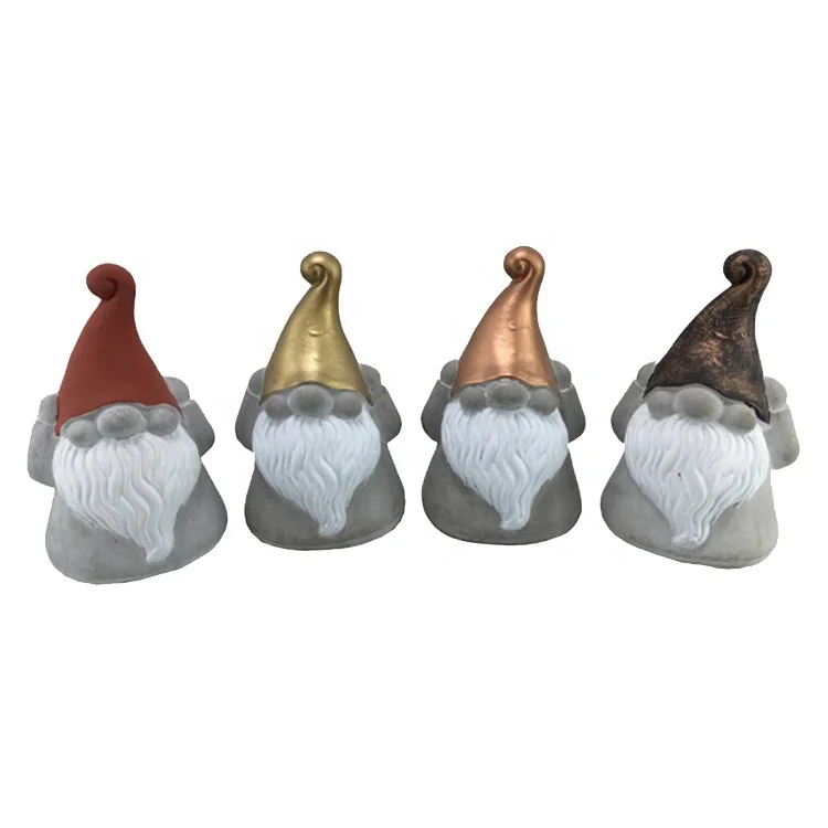 Garden ornaments Planter pot ornament Cartoon Children Decorations Landscaping Accessories Cement Garden Ornaments