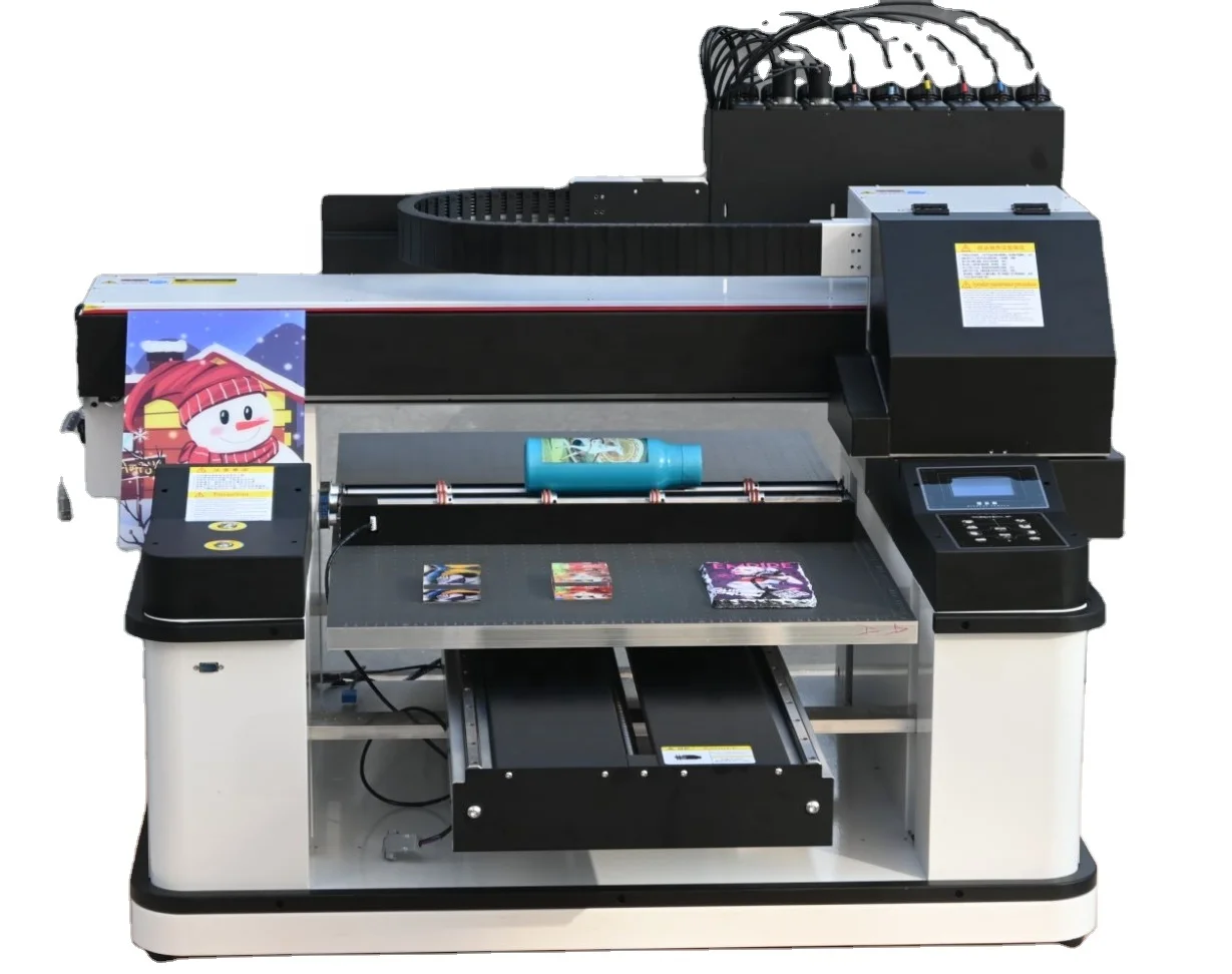 A1 6090 3 heads XP600 TX800 uv flatbed printer