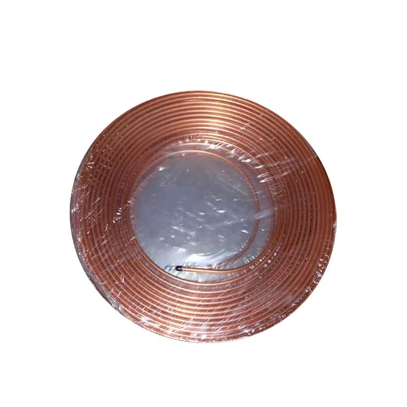High quality Air Conditioner Copper Capillary Tube Manufacturers Refrigeration Copper Pipe in Pancake For All Sizes