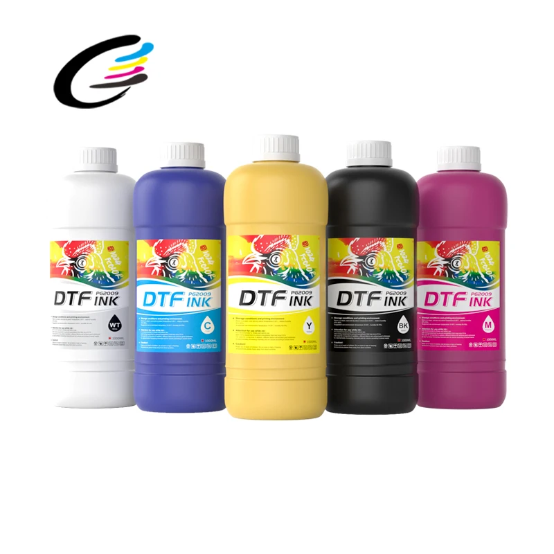 FCOLOR Premium DTF Water-Based Printing Ink 250ml 500ml 1000ml Volumes Dtf ink  Compatible with L8550 8500 I1600 Printers