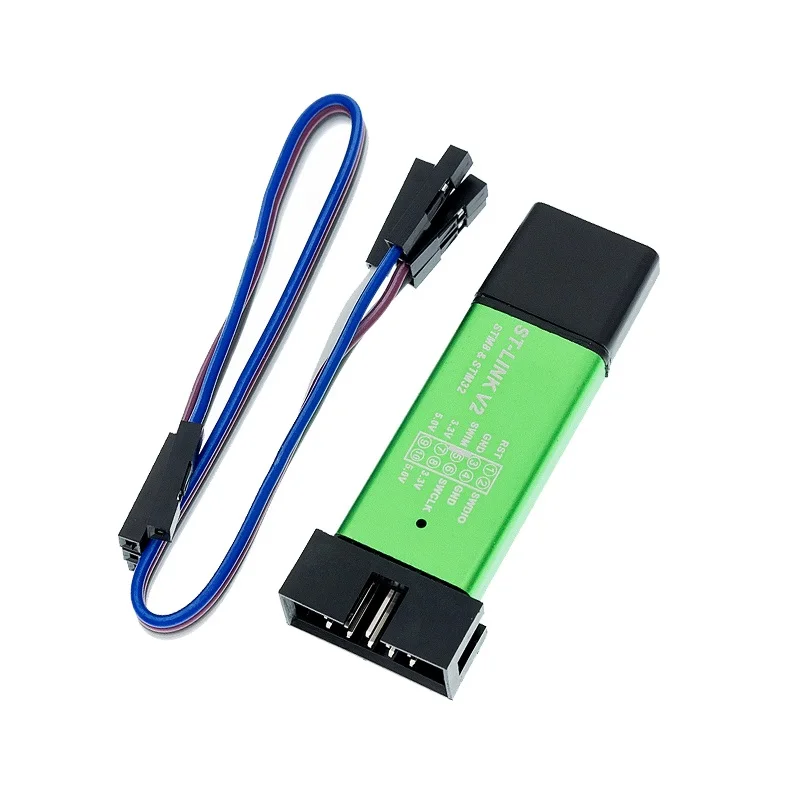 LINK Stlink ST-Link V2 Mini STM8 STM32 Simulator Download Programmer Programming With Cover DuPont Cable ST Link V2
