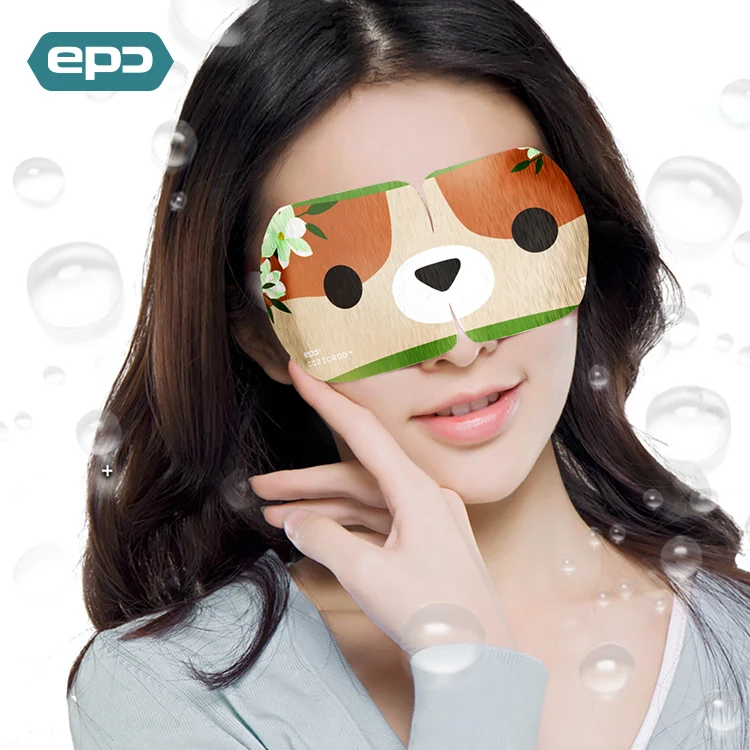 OEM&ODM MOQ100 Cherry Blossoms Relieve Fatigue Custom Hot Steam Eye Mask