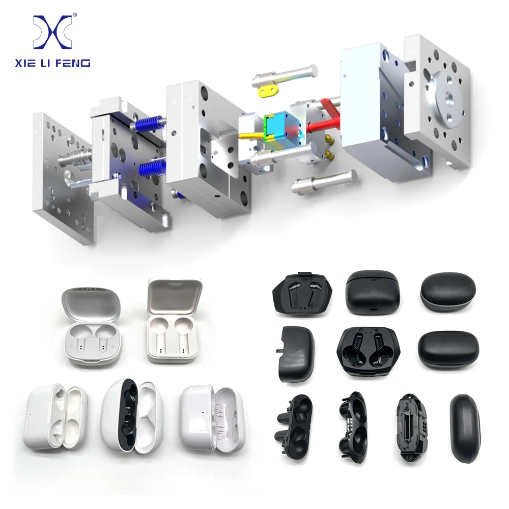 High Precision Manufacturing Vacuum Molding Plastic Injection Moulds Maker Silicone Mold Making ABS Plastic Molds Parts Custom