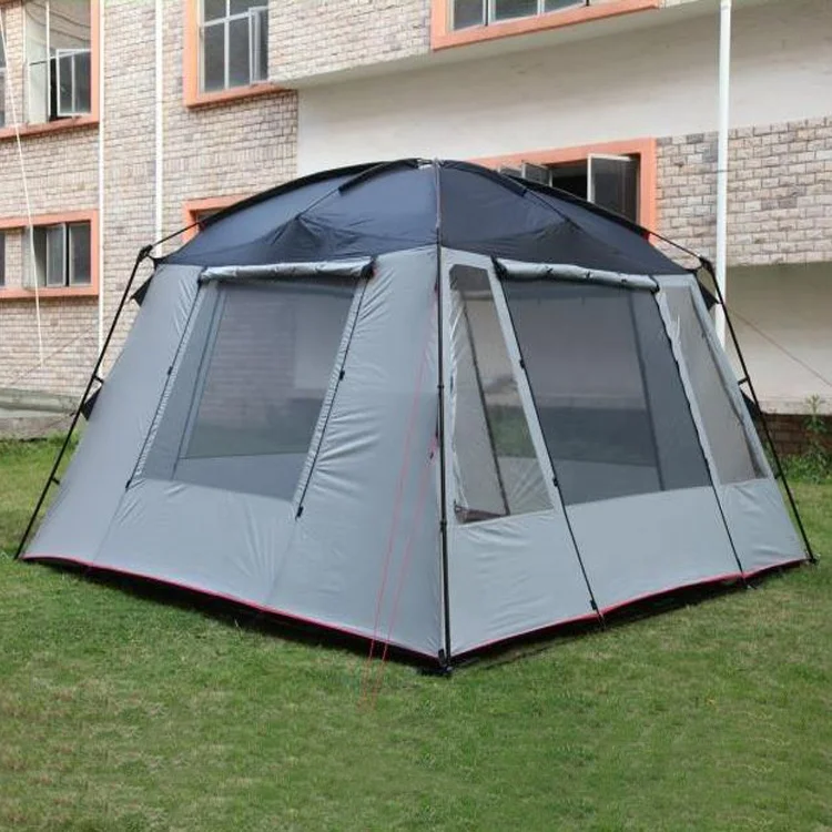 Luxury Outdoor 5-8 People Large Sunshade Canopy Garden Gazebo Outdoor  Camping Tent