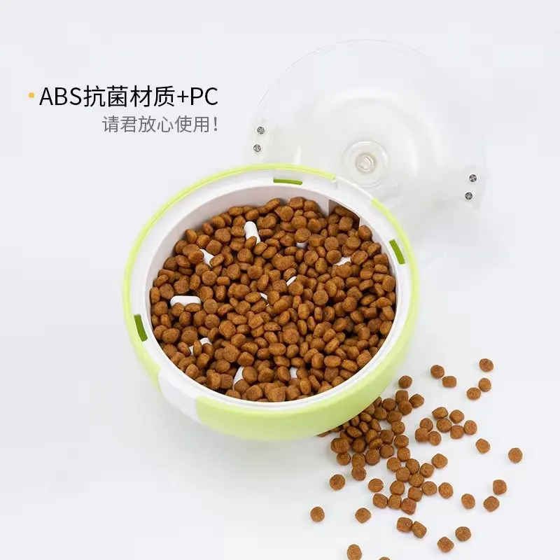 Tumbler Auto Pet Slow Feeder Treat Ball Dog Toy for Pet Increases IQ Interactive Food Dispensing Ball Dog Cat Slow Feed Bowl