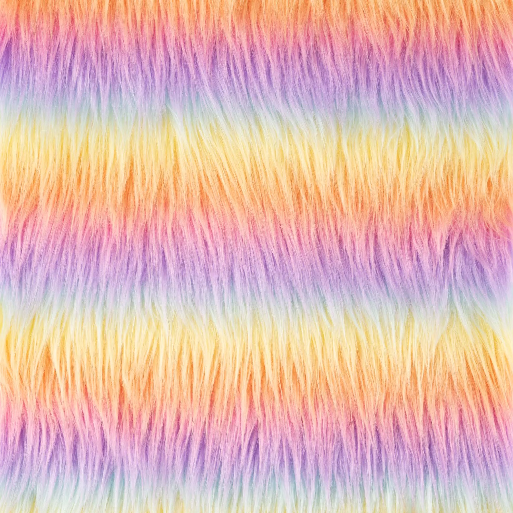 Artificial /Polyester Tip Dyeing Colorful Long Pile Plush Faux Fur Raccoon Fur Fabric For Garment Collar Throw Blanket Rug